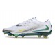 Scarpe da Calcio Nike Phantom 6 Elite Low FG Bianco Argento Verde
