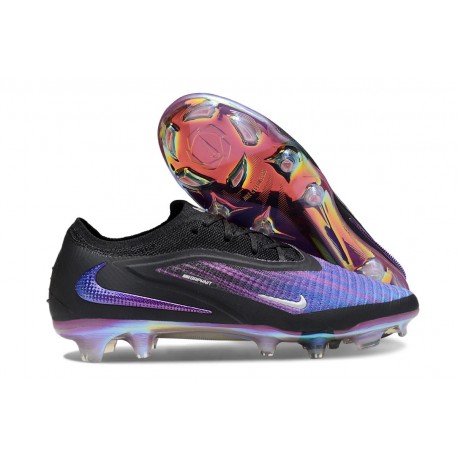 Scarpe da Calcio Nike Phantom 6 Elite Low FG Viola Nero