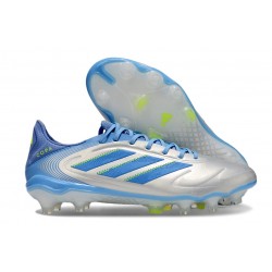 Scarpe adidas Copa Pure III Elite FG Halo Blu Blu Fusion Limone Lucido