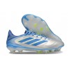 Scarpe adidas Copa Pure III Elite FG Halo Blu Blu Fusion Limone Lucido