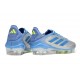 Scarpe adidas Copa Pure III Elite FG Halo Blu Blu Fusion Limone Lucido