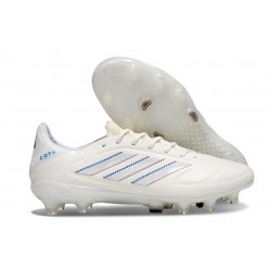 Scarpe adidas Copa Pure III Elite FG Bianco Argento Metallico Royal Acceso