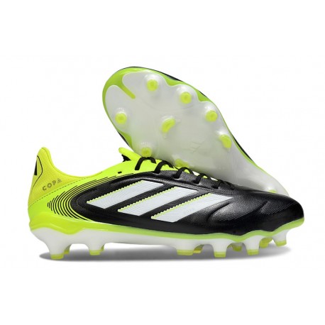 Scarpe adidas Copa Pure III Elite FG Nero Core Ftwr Bianco Limone Lucido