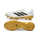 Scarpe adidas Copa Pure III Elite FG Bianco Nero Core Oro Met