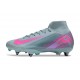 Nike Air Zoom Mercurial Superfly X Elite SG Ocean Cube Rosa Blast