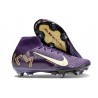 Nike Air Zoom Mercurial Superfly X Elite SG MBAPPE Grand Viola Avorio Pallido