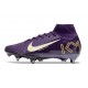 Nike Air Zoom Mercurial Superfly X Elite SG MBAPPE Grand Viola Avorio Pallido