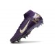 Nike Air Zoom Mercurial Superfly X Elite SG MBAPPE Grand Viola Avorio Pallido