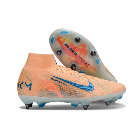 Nike Air Zoom Mercurial Superfly X Elite SG KM Arancione Blu
