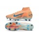 Nike Air Zoom Mercurial Superfly X Elite SG KM Arancione Blu