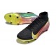 Nike Air Zoom Mercurial Superfly X Elite SG Nero Giallo Rosso Verde