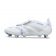 Scarpe adidas Predator Elite Fold-over Tongue SG Bianco Argento Blu