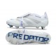 Scarpe adidas Predator Elite Fold-over Tongue SG Bianco Argento Blu