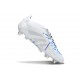 Scarpe adidas Predator Elite Fold-over Tongue SG Bianco Argento Blu