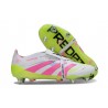 Scarpe adidas Predator Elite Fold-over Tongue SG Bianco Rosa Giallo