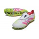 Scarpe adidas Predator Elite Fold-over Tongue SG Bianco Rosa Giallo