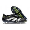 Scarpe adidas Predator Elite Fold-over Tongue SG Nero Bianco Giallo