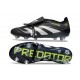 Scarpe adidas Predator Elite Fold-over Tongue SG Nero Bianco Giallo