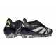 Scarpe adidas Predator Elite Fold-over Tongue SG Nero Bianco Giallo