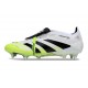Scarpe adidas Predator Elite Fold-over Tongue SG Bianco Nero Giallo