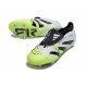 Scarpe adidas Predator Elite Fold-over Tongue SG Bianco Nero Giallo