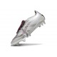 Scarpe adidas Predator Elite Fold-over Tongue SG Argento Rosso