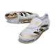 Scarpe adidas Predator Elite Fold-over Tongue SG Bianco Nero Oro Met