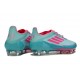 Adidas F50 Elite SG Pro X Messi Flash Acqua Rosa Lucido Ciano Lucido