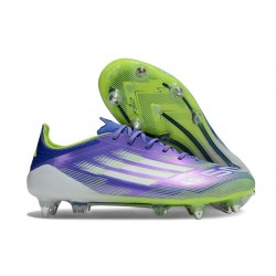 Scarpa Adidas F50 Elite SG Pro Viola Tone Limone Lucido Viola Rush