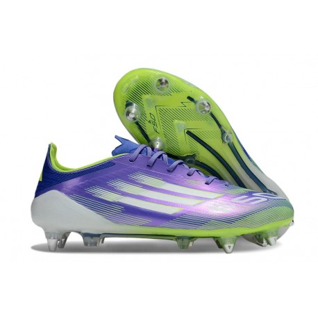 Scarpa Adidas F50 Elite SG Pro Viola Tone Limone Lucido Viola Rush
