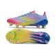 Scarpa Adidas F50 Elite SG Pro Blu Fusion Limone Lucido Rosa Lucido