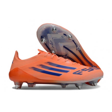 Scarpa Adidas F50 Elite SG Pro Arancione Blu
