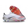 Adidas F50 Elite Laceless SG-Pro MESSI Ftwr Bianco Rosso Lucido Argento Metallico