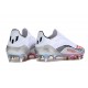 Adidas F50 Elite Laceless SG-Pro MESSI Ftwr Bianco Rosso Lucido Argento Metallico