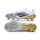 Adidas F50 Elite Laceless SG-Pro Bianco Nero Core Oro Met