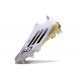 Adidas F50 Elite Laceless SG-Pro Bianco Nero Core Oro Met
