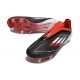 Adidas F50 Elite Laceless SG-Pro Nero Rosso Bianco