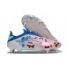 Adidas F50 Elite Laceless SG-Pro Blanco Azul Rojo