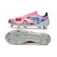 Adidas F50 Elite Laceless SG-Pro Blanco Azul Rojo