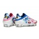 Adidas F50 Elite Laceless SG-Pro Blanco Azul Rojo