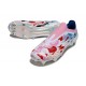 Adidas F50 Elite Laceless SG-Pro Blanco Azul Rojo