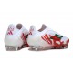 Adidas F50 Elite Laceless SG-Pro Bianco Rosso Verde