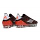 Adidas F50 Elite Laceless SG-Pro Marrone Bianco Rosso