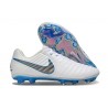 Scarpe Nike Tiempo Legend X Elite R10 FG Bianco Blu Grigio