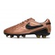 Scarpe Nike Tiempo Legend X Elite R10 FG Ronaldo Oro Negro