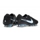 Scarpe Nike Tiempo Legend X Elite R10 FG Nero Blu Ghiaccio