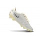 Scarpe Nike Tiempo Legend X Elite R10 FG Bianco Argento