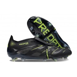 Adidas Predator Elite FT 25 FG Nero Core Carbon Limone Lucido