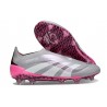 adidas Predator Elite 25 Senza Lacci FG Grigio Bianco Rosa