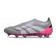 adidas Predator Elite 25 Senza Lacci FG Grigio Bianco Rosa